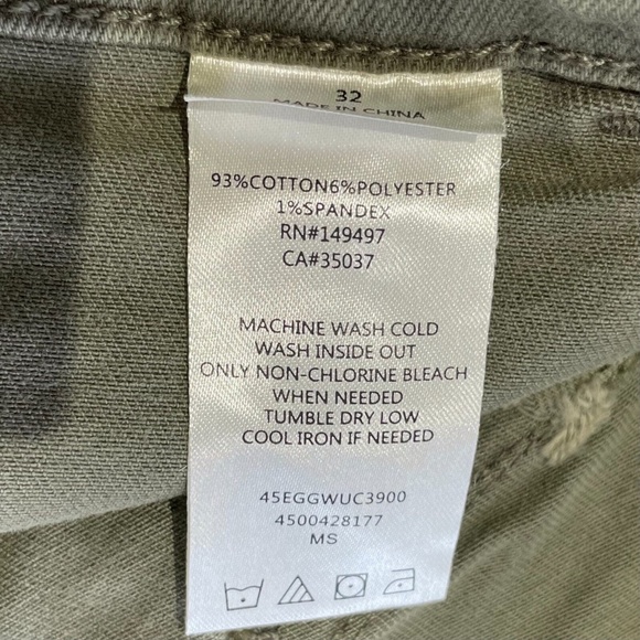 New Sam Edelman Cargo Ankle Pants Utility Crop Pant Moss Green Size 32 - Picture 14 of 16